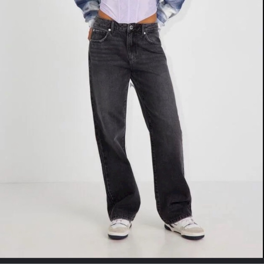 Garage Black slouchy Jeans